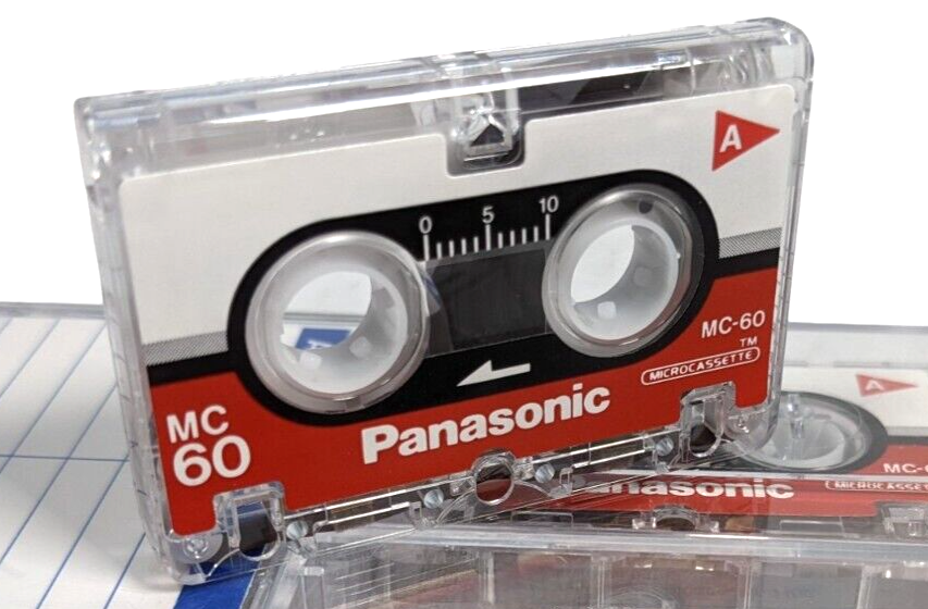 Microcassette-Tape-03 Microcassette tapes prepared for audio digitizing and digital preservation